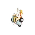 thumbnail image 2 of Figura 1:64 Baoblaze que conduce una motocicleta en miniatura mujer y hombre gente pequeña para arquitectura modelo de escena callejera jardín de hadas Figuras de dioramas, 2 of 8