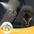 thumbnail image 5 of Miaocao Soft Small Dog Harness and Set Mesh Puppy Harnesses Easy Walk Dog Harness Vest Adjustable Reflective No Pull Dog Harnesses for Small Dogs Cats, 5 of 7