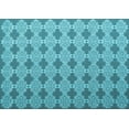 thumbnail image 1 of Ahgly Company Indoor Rectangle Abstract Light Blue Contemporary Area Rugs, 8' x 10', 1 of 4