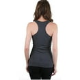 thumbnail image 2 of FDPlus Women's Casual Essential Solid Racerback Tank Top Plus Size, 2 of 2