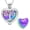 Customize, variant on Cremation Jewelry Heart Urn Necklace for Ashes for Women Gilrs Memorial Keepsake Birthstone Pendant
