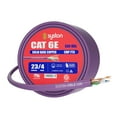 thumbnail image 2 of SYSTON CABLE TECHNOLOGY Cat 6E Ethernet Network Cable - 500 FT, 600MHz 23AWG Solid Bare Copper Wire Outdoor/Indoor, Bulk No Ends 10 Ft to 1000 Ft Available, Heat Resistant Plenum Rated - CMP, 2 of 8