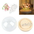 thumbnail image 2 of Mini lámpara de flor de tulipán, luz de noche de tulipán, lámpara de mesa para dormir con luz de simulación de flor LED, ultra sensible, 2 of 9