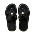 thumbnail image 4 of Zanarzt Toddler Summer Slides Girl Cloud Slides for Kids Boys Girls Shower Slippers Slip on Sandals Non Slip Open Toe Slippers Sandals Summer Beach Pool Shoes Black,US 1.5, 4 of 6