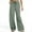 Green, variant on Bovxnpu Womens Wide Leg Pants Drawstring Loungewear Travel Pants Casual Pants Womens Elastic Waist With Pockets Pull On Casual Trousers Soft Comfy
