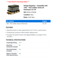 thumbnail image 2 of Voltage Regulator - Compatible with 1950 - 1952 Cadillac Series 60 Fleetwood 5.4L V8 - AC Delco, 2 of 2