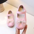 thumbnail image 7 of IUJSOY Toddler Little Girls Cute Bowknot Flats Mary Jane Princess Dress Shoes Wedding Flower Shoes, 7 of 7