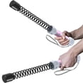 thumbnail image 5 of Weighted Ropeless Battle Ropes, Portable Cordless Battle Rope Set for Home Gym, Pink Rubber-Coated Strength Training Ropes for HIIT, Low-Impact Cardio & Full Body Workout for Men & Women, 5 of 8