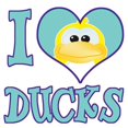 thumbnail image 3 of CafePress - I Love (Heart) Ducks - Women's Dark Pajamas, 3 of 4