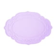 thumbnail image 1 of Mantel individual de mesa antideslizante, portátil, resistente al aceite, resistente al calor Violeta claro, 1 of 9