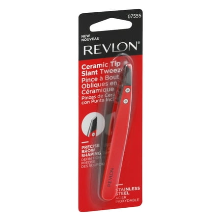 Revlon Ceramic Tip Precise Brow Shaping Slant Tweezer