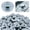 100, variant on 100-Pack Metal Screw Roof Caps, Galvalume Steel Screw Covers for Leak Protection, Rust Resistant Weather Shield for Roofing & DIY Home Improvement