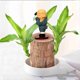 thumbnail image 1 of Brazil Wooden Potted Plants Home Decoration Colorful Four Small Monks Shaolin Kung Monks Resin Decoration, 1 of 6