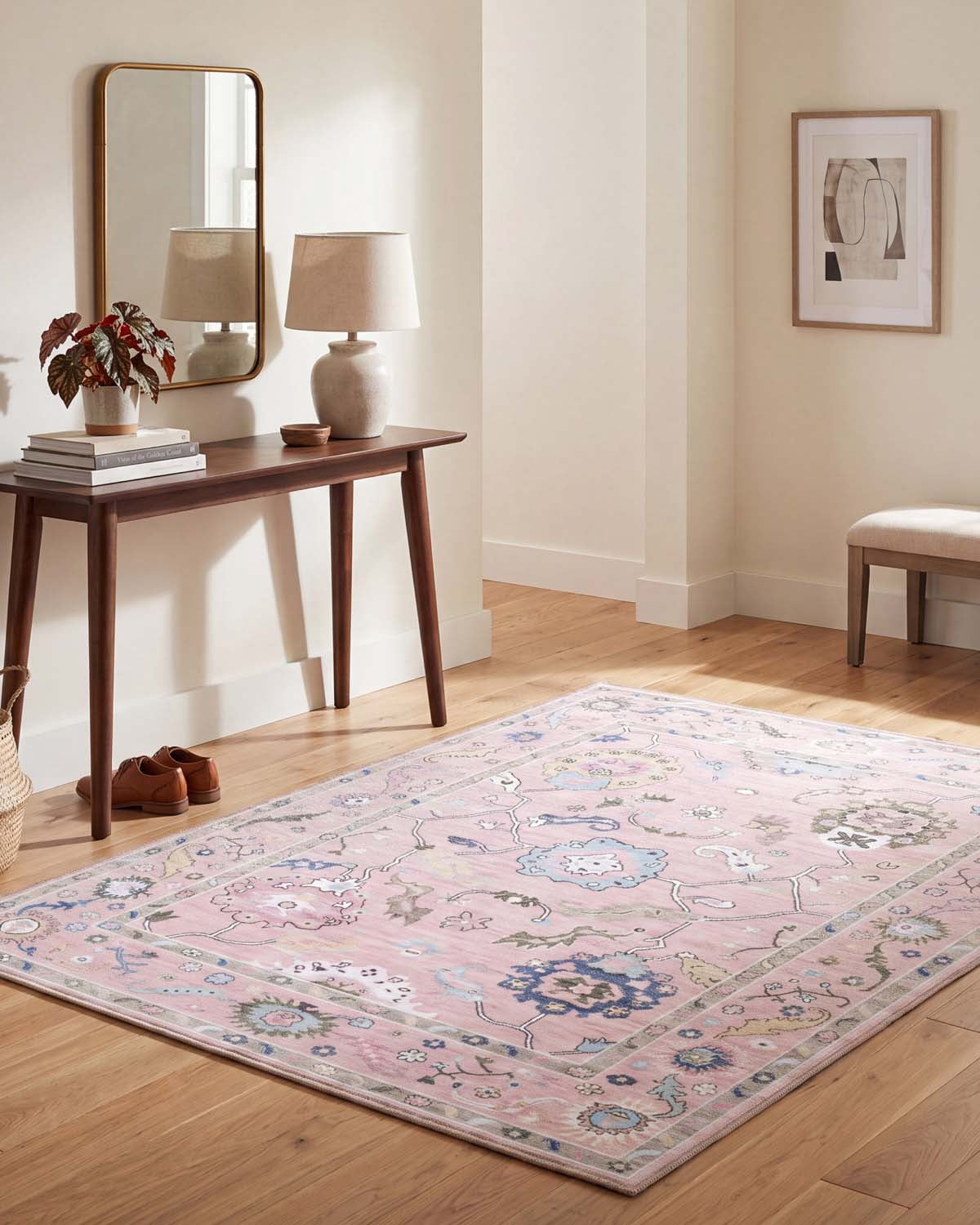 My Texas House Back to Campus Elle Area Rug, 5 ft 3 in x 7 ft