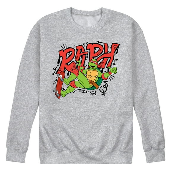 Teenage Mutant Ninja Turtles - Raph - Men's Crew Neck Fleece Pullover