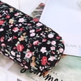 thumbnail image 3 of Gafas de sol florales negras Estuche rígido para gafas Protector Caja Titular Bolsa para niños, 3 of 8