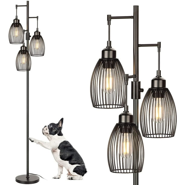Dimmable Floor Lamp Industrial, Animal Floor Lamps For Living Room