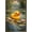 Bronze Framed Version, variant on Rubber Duck - River Lilies Wall Poster, 22.375" x 34"
