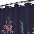 thumbnail image 3 of Waterproof Beautiful Colorful Floral Shower Curtain 72x72 Inch Boho Style Polyester Unique Shower Curtain for Bathroom Hotel Home Decor with 12 Plastic Hooks, 3 of 5