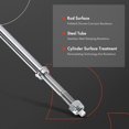 thumbnail image 5 of A-Premium Rear Pair (2) Struts Shock Absorbers Compatible with Nissan Cube 2009 2010 2011 2012 2013 2014 L4 1.8L, Driver and Passenger Side, 5 of 8