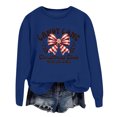 thumbnail image 1 of WEAIXIMIUNG Chandails en Molleton pour Femmes Chandail à Capuche Imprimé Lettre Col Rond pour Automne & Hiver, 1 of 3