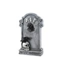 thumbnail image 6 of CoreLiving Halloween Tombstone Skeleton Accent RIP Gravestones for Halloween Decorations Outdoor Yard Graveyard Decor Scary Halloween Lawn Display, 6 of 10