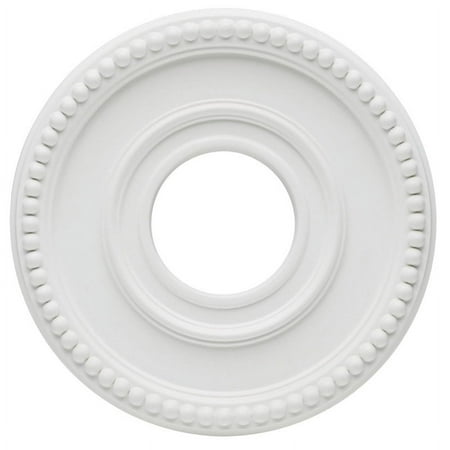 Westinghouse 12.5 in. Dia. Matte White Colonnade Medallion