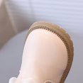 thumbnail image 6 of BRGZLK Toddler Girls Lace Trim Boots Autumn Winter Fashionable Cute Soft Sole Comfortable Plush Thick Warm Ankle Booties Casual Versatile Outdoor Footwear with Side Zipper Beige 10 Little Kids, 6 of 6