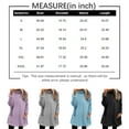 thumbnail image 2 of Sweatshirts for Women 2025 Plus Size Casual Long Sleeve Fuzzy Sherpa Pullover Winter Warm Cozy Sweaters Tops With Pockets Light Purple S, 2 of 6