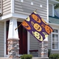 thumbnail image 2 of Purple Halloween Jack Lanterns Fall Garden Flags 28"x40" Double Side,Small Yard Flags for Outside,Outdoor Fall Decor,Autumn Funny Garden Flag Yard Decoration, 2 of 5
