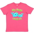 thumbnail image 3 of Inktastic My Yaya Loves Me- Cute Narwhal Youth T-Shirt, 3 of 5