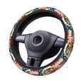 thumbnail image 2 of Balery Retro American Eagle Fundas elásticas antideslizantes para volante, funda protectora universal para hombre y mujer, 15 pulgadas, accesorios para coche., 2 of 6