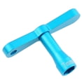thumbnail image 4 of BELOVING RC Car 7mm Hex Sleeve Wheel Nut Spanner T Handle for RC Car Tire Rim Maintenance Versatile Sturdy Accessory Installation Tool Blue, 4 of 7