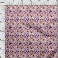 thumbnail image 3 of oneOone Cotton Poplin Purple Fabric Floral Diy Clothing Quilting Fabric Print Fabric By Yard 56 Inch Wide-8Q, 3 of 6