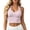 a-208Light Pink45, variant on Womens U Neck Halter Solid Color Cropped Yoga Bra Stretch Slim Fit Breathable Daily Sport Casual Sleeveless Workout Crop Inner Tops For Ladies Classic Bra