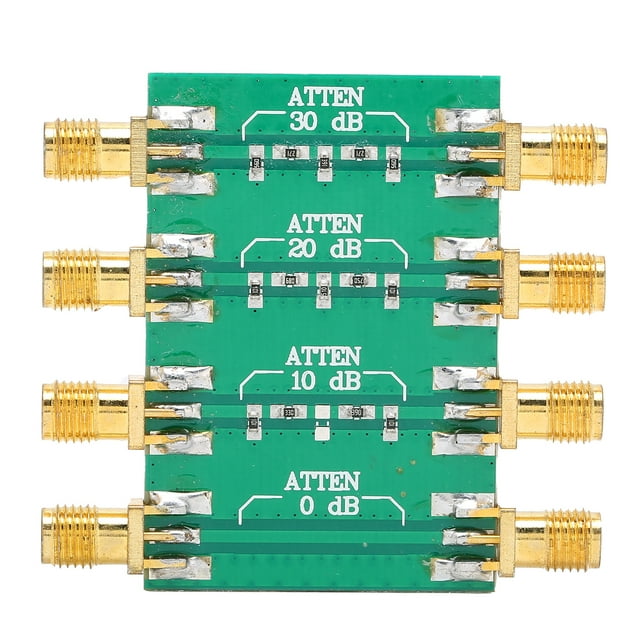 Módulo atenuador fijo RF 23dBm 200mW CC-4.0GHz SMA doble cabezal hembra Componentes electrónicos