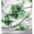 thumbnail image 1 of Soimoi Green Cotton Duck Fabric Rays Tie-Dye Print Fabric by Yard 42 Inch Wide, 1 of 1