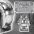 thumbnail image 4 of Pulley Wheel With 2 Bearing Shoulder Pulley Cable Pully Block Heavy Duty For Washing Linerope Diy Attachment Lifting Blocks, 4 of 5
