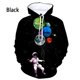thumbnail image 3 of Nueva sudadera con capucha de traje espacial de astronauta de moda para hombres y mujeres con estampado 3D, sudadera de manga larga, chándal de gran tamaño para hombres, 3 of 5