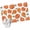 Orange, variant on Entryway Rug 2'x3', Thanksgiving Small Rug for Kitchen Bathroom Door Mat Indoor Entrance, Fall Orange Pumpkin Green Maple Leaves Non-Slip Area Rugs Floor Mats Carpet Front Door Rugs