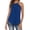Blue, variant on Aayomet Womens Sleeveless Sequin Tops for Women Sparkle Tank Camisole V Neck Tie Waist Top Party Club Vest Shirt,Green L