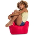 thumbnail image 5 of Posh Creations Pasadena Bean Bag Chair, Kids, 1.8 ft, Red, 5 of 6