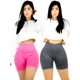 thumbnail image 1 of Set De Dos Biker Short Mujer Stretch Unitalla Shore Dama Chores Gym Talle Alto, 1 of 5