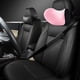 thumbnail image 5 of Almohada cervical para reposacabezas de coche para conducir | Almohada cervical ergonómica para viajes largos | Funda de gamuza extraíble y lavable en azul, gris y rosa, 5 of 6