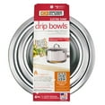 thumbnail image 2 of Range Kleen 10124XN Style A Heavy Duty Chrome Drip Bowls 4 Pack, 2 of 12