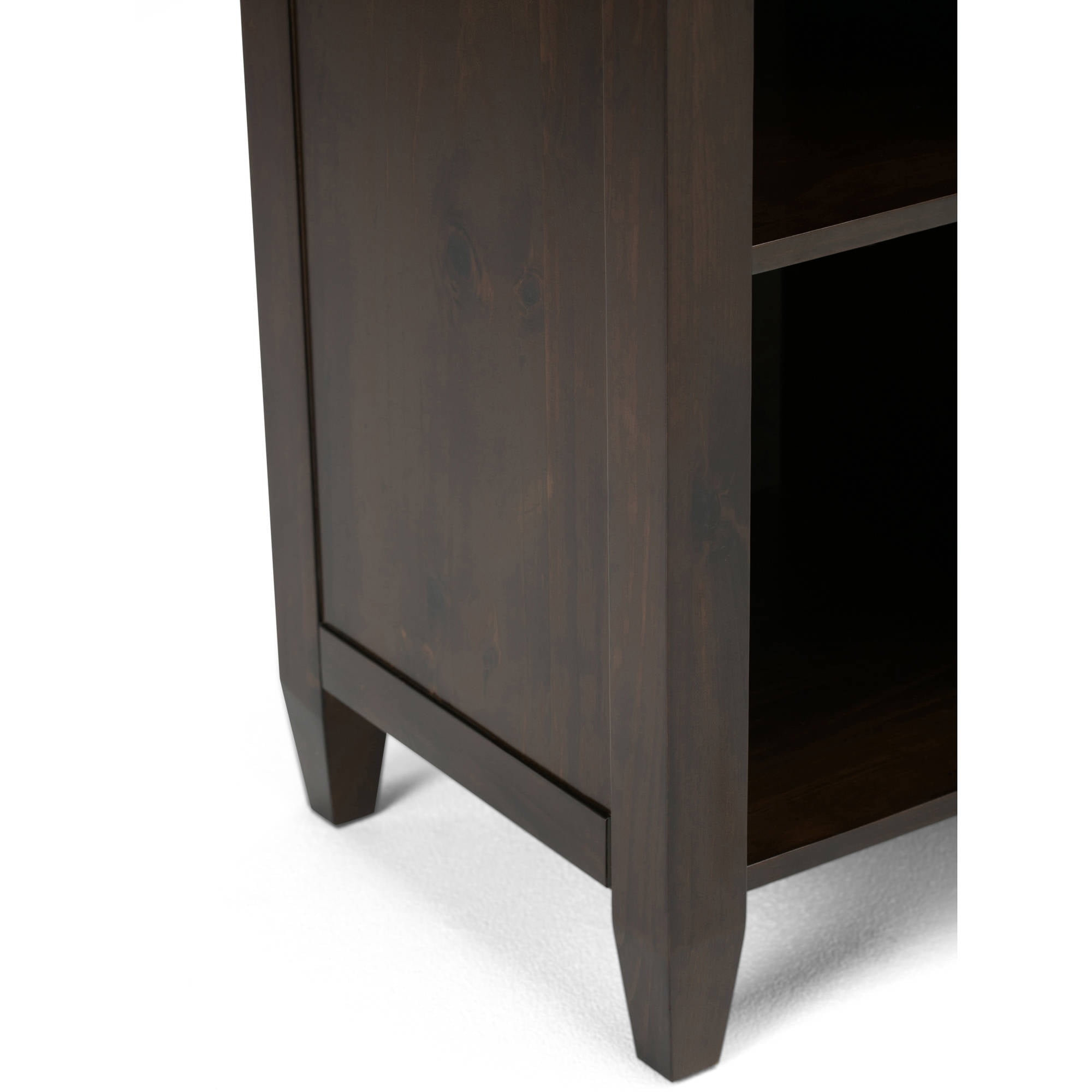 Brooklyn + Max Richland Collection Dark Tobacco Brown 9-Cube Bookcase and Storage Unit