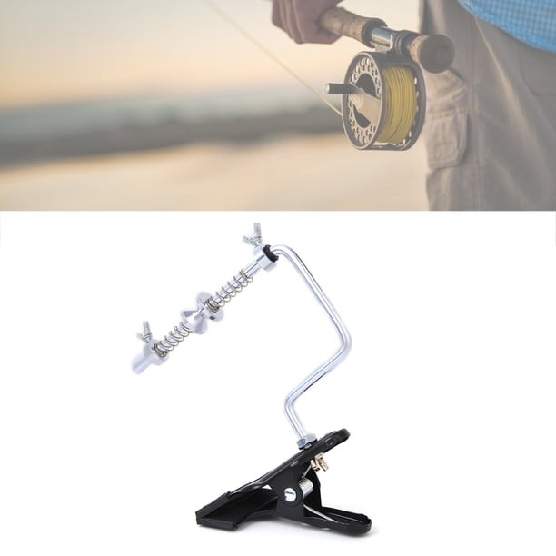 Favengo Enrouleur Ligne Pêche – Alliage Alu 165x135mm, Ventouse Stable, Tension Réglable, Anti-Corrosion – Pour Pêcheurs