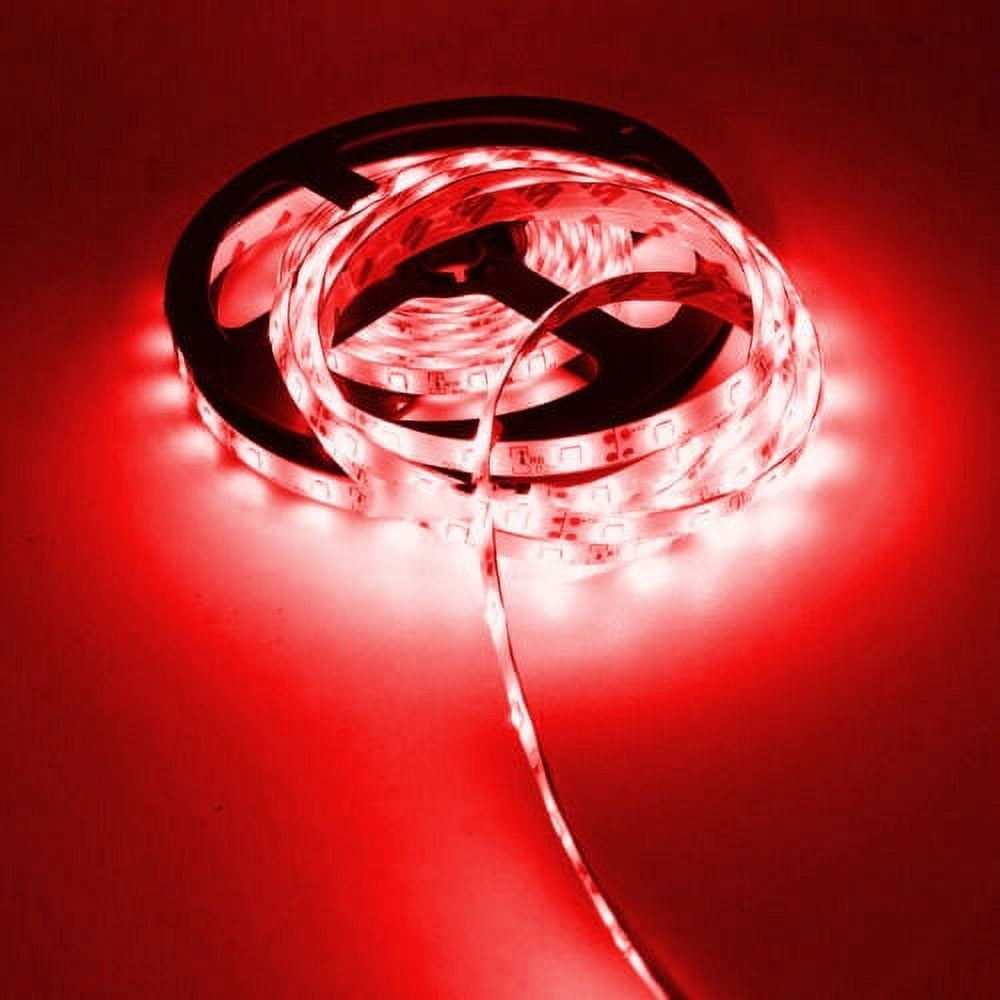 RGB LED Boat Light Deck Waterproof 12V Bow Trailer Pontoon Lights Strip Marine[Red,1pcs]