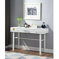 thumbnail image 2 of ACME Cargo Vanity Desk in White, 2 of 6