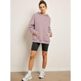 thumbnail image 6 of Womens Oversized Sweatshirts Pullover Hoodies Fleece Sweaters Long Sleeve With Pockets Winter Fall Outfits Y2k Clothes, 6 of 7